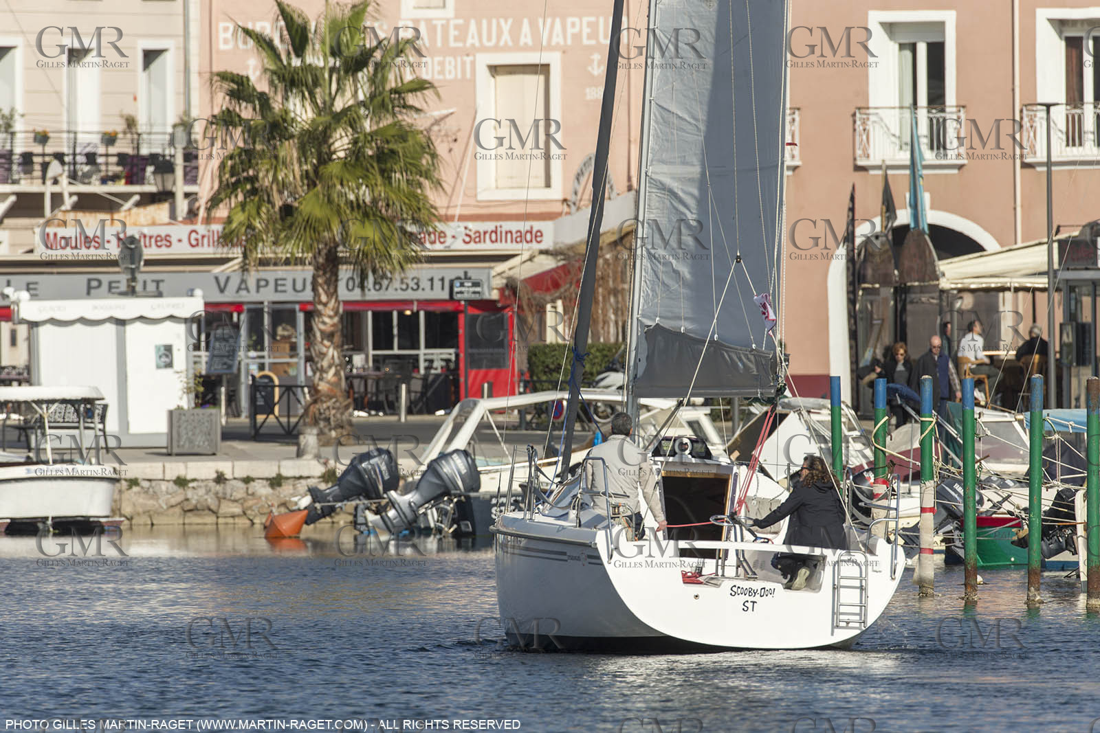 28 01 2016, Sète (FRA,34), Cruising on Thau Basin, Mèze