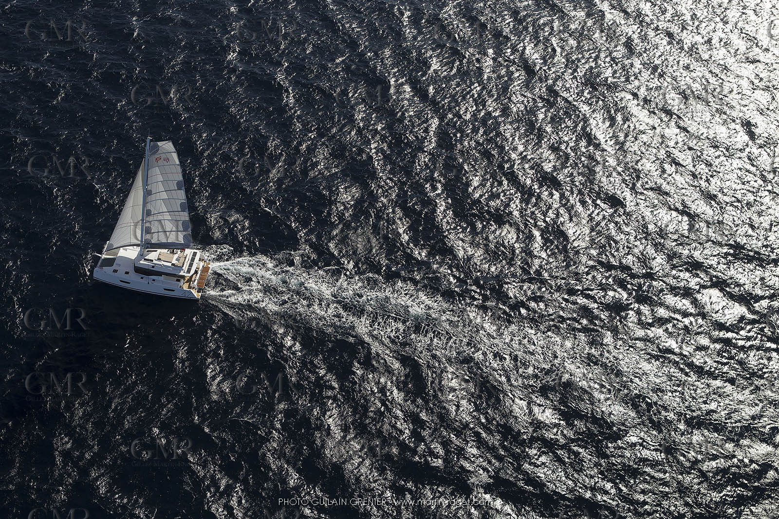 Saona 47 - Fountaine Pajot - shooting helico - 7 6 2017 - Photo Guilain Grenier