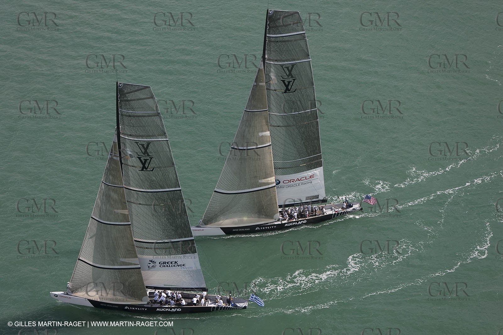 29 01 2009 - Auckland (NZL) -  Louis Vuitton Pacific Series - BMW ORACLE Racing - Training