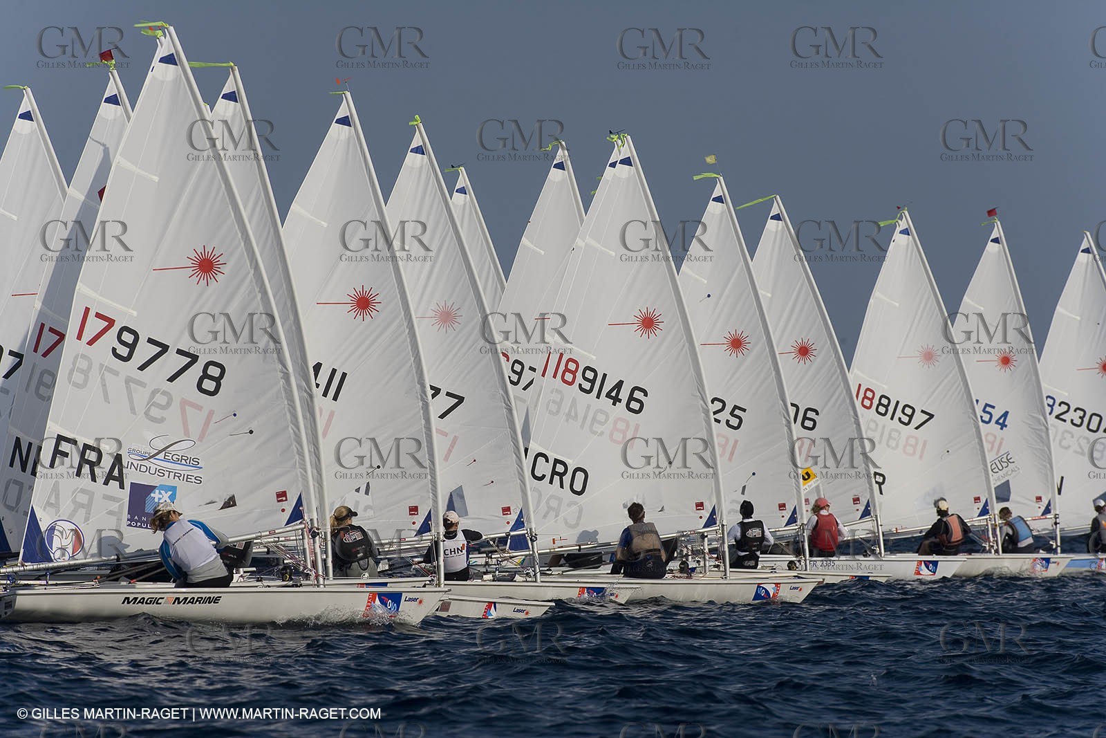 25 04 2007 - 2007 Semaine Olympique Française - Hyères (South of France) - Day 4 - Team France - Laser Radial - Deturckheim Sophie