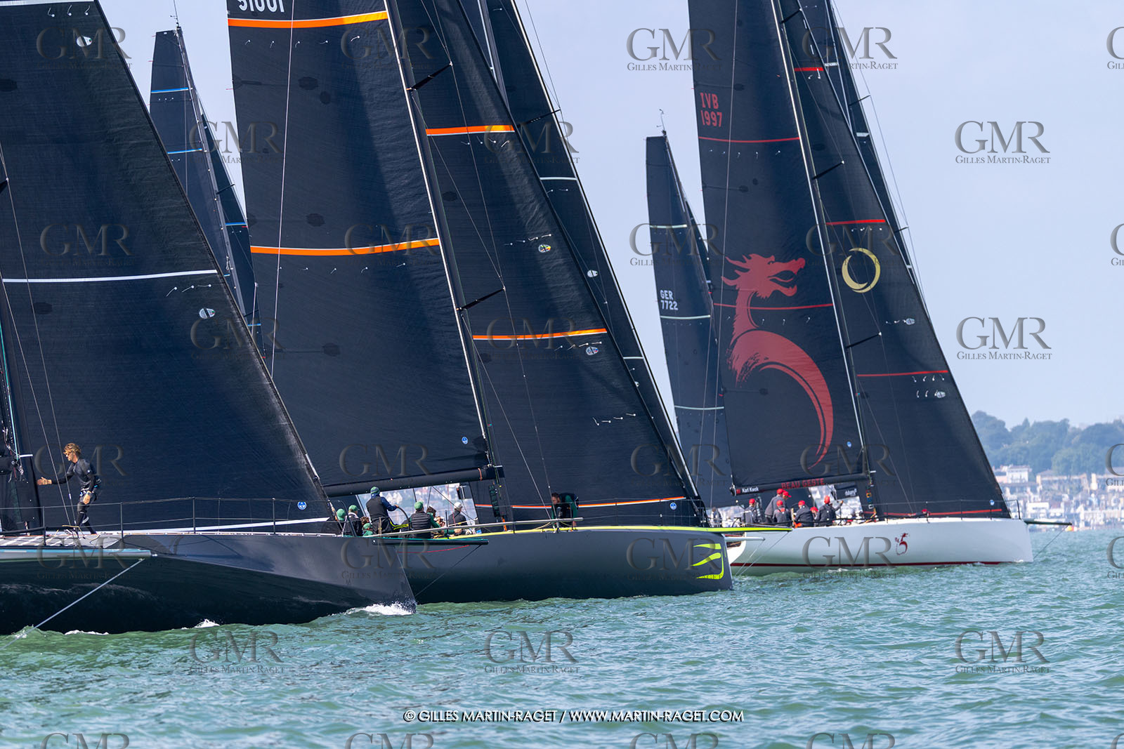 24 07 2025, Cowes (UK, IOW), Admiral's Cup 2025, Inshore races 3 & 4, Django WR51, Yacht Club Costa Smeralda (ITA)