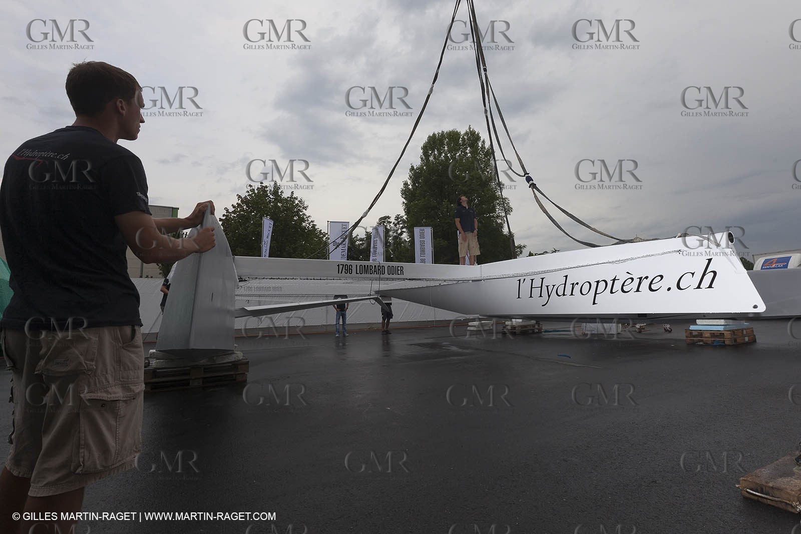 23 08 2010 - Ecublens (SUI) - L'Hydroptère.CH - Project launch