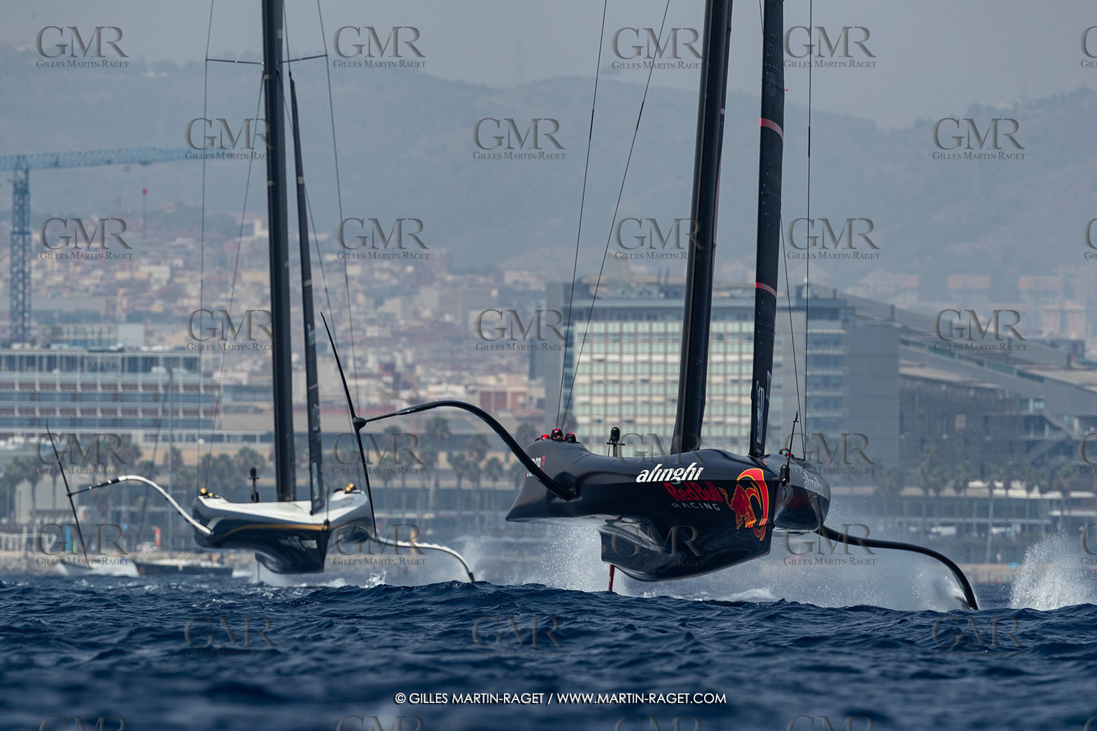 22 08 2024, Barcelona (ESP), Louis Vuitton 37th America's Cup, Louis Vuitton Preliminary Regatta, Race Day 1