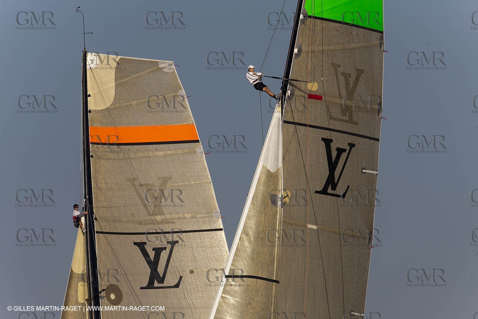 25 11 2010 - Dubai (UAE) - Dubai Louis Vuitton Trophy -  BMW ORACLE Racing - Fleet races