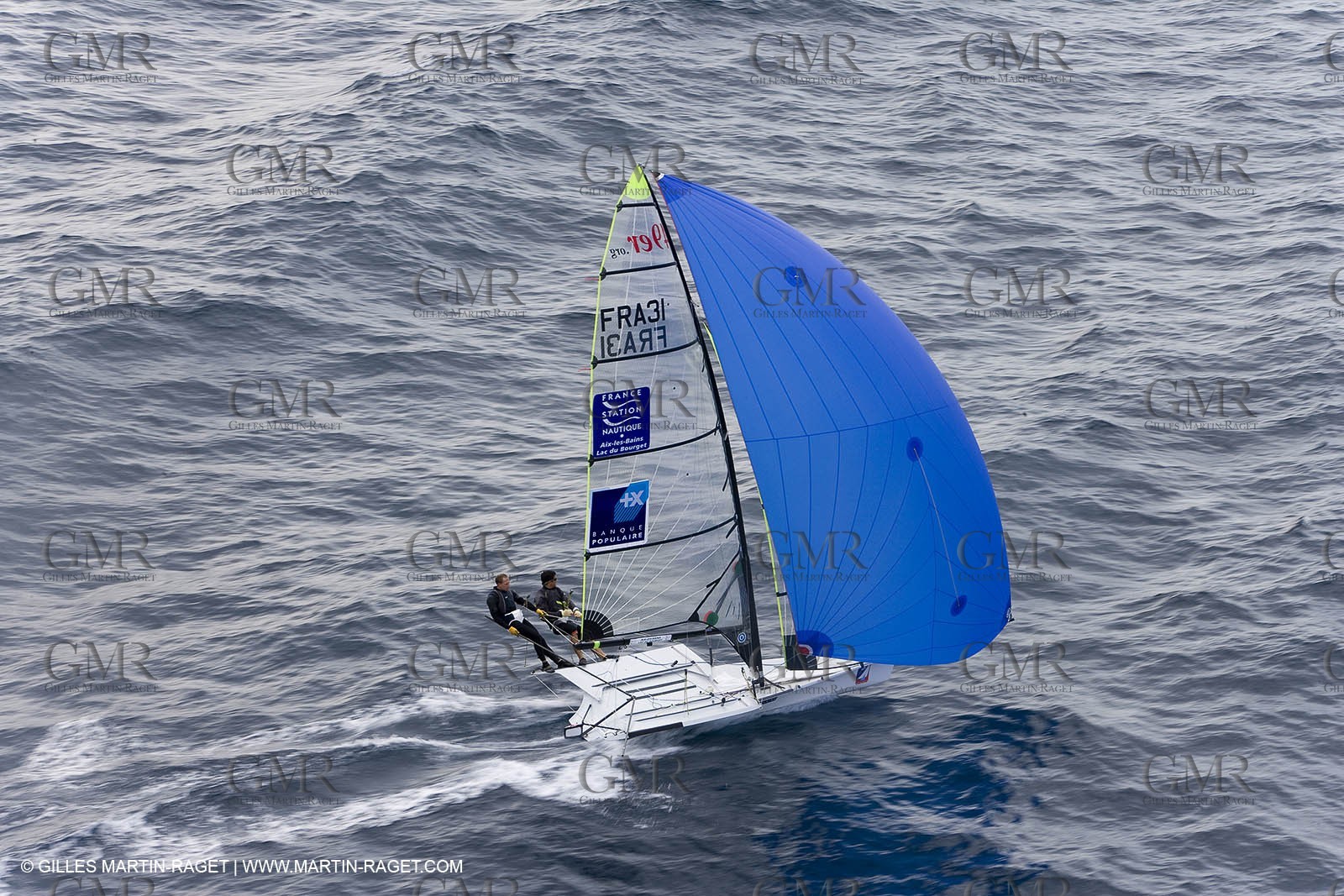 26 04 2007 - Semaine Olympique Française 2007 - Hyères - Jour 5 - Team France - 49er - Dyen-Rocherieux