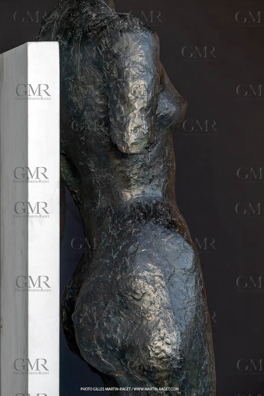 05 01 2023, Arles (FRA, 13), Oeuvre de Germaine Richier, Torse II, 1941, Epreuve d'exposition