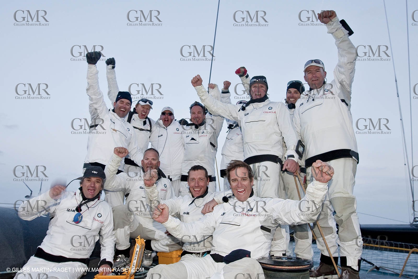 14 02 2010 - Valencia (ESP) - 33rd America's Cup - BMW ORACLE Racing - Race 2