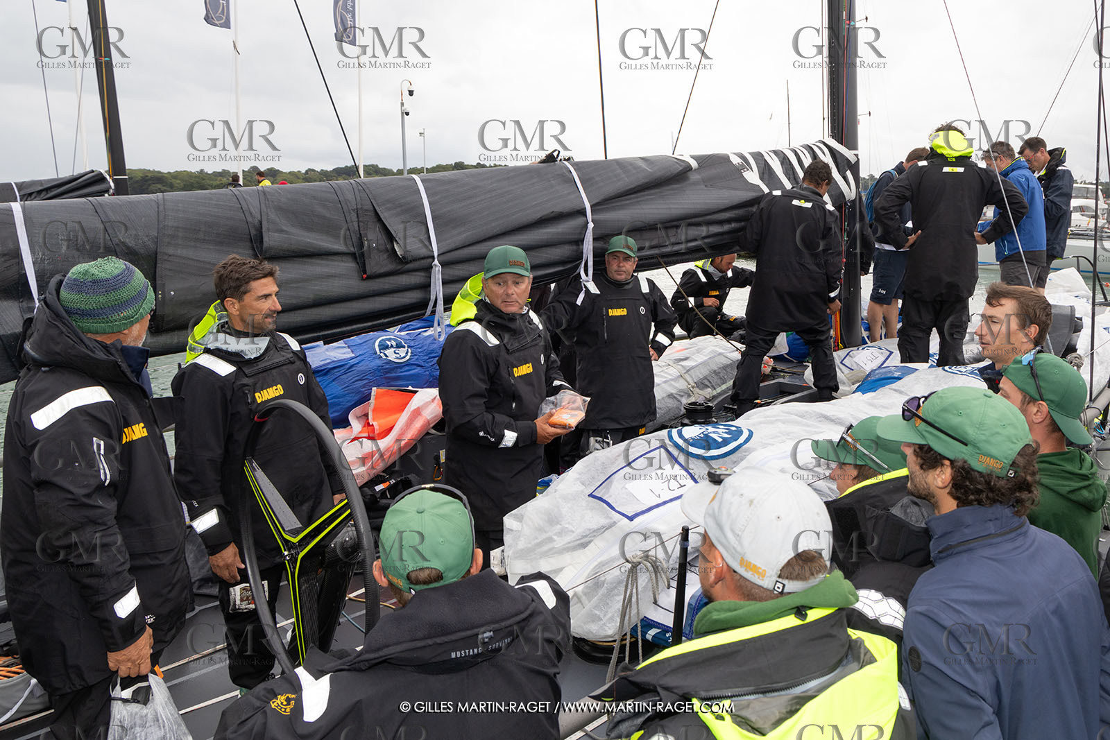 21 07 2025, Cowes (UK, IOW), Admiral's Cup 2025, Arrival Channel Race