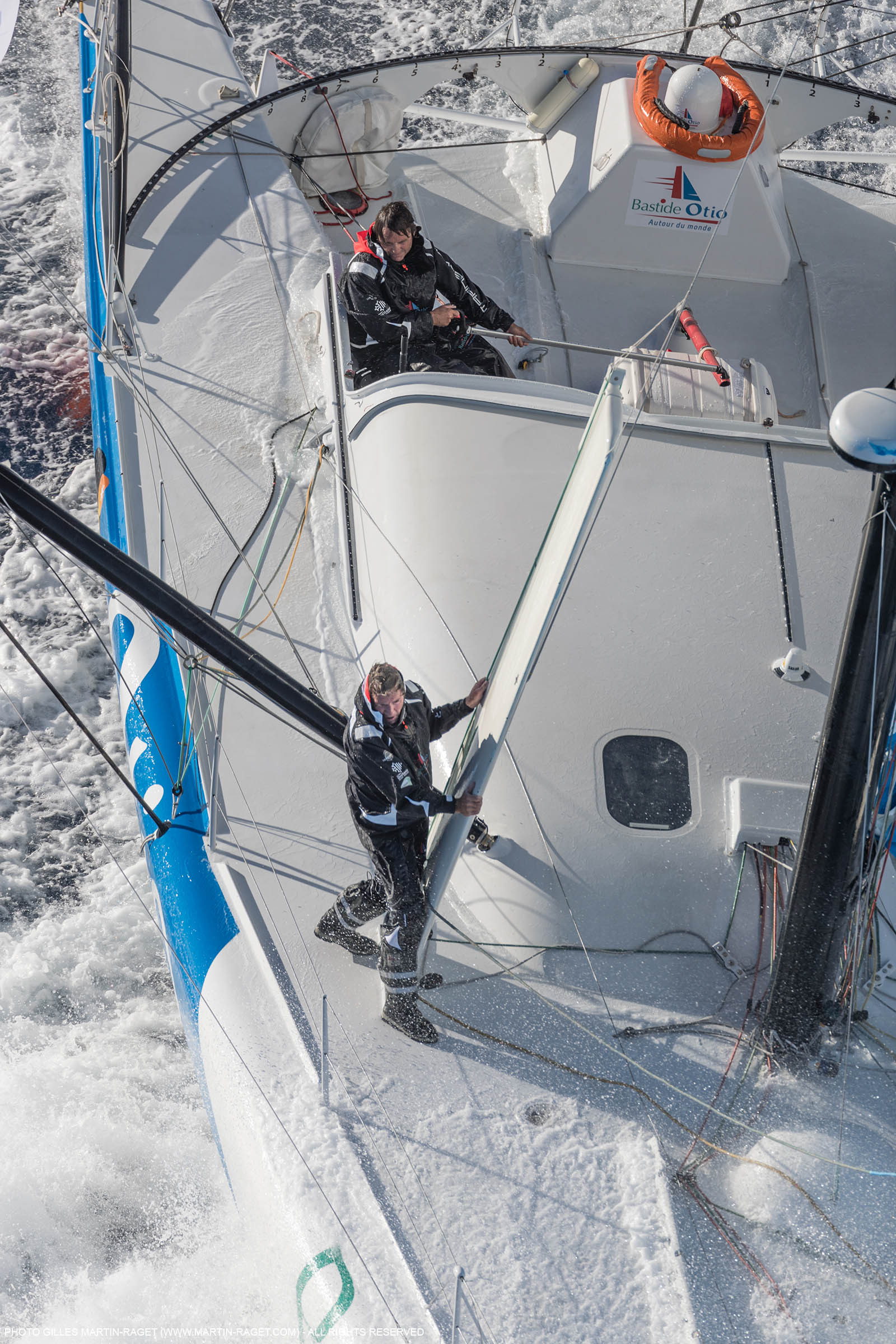 13 07 2017, Port Camargue (FRA,30), Transat Jacques Vabre 2017, Bastide Otio (Kito de Pavant, Yannick Bestaven), offshore trainings