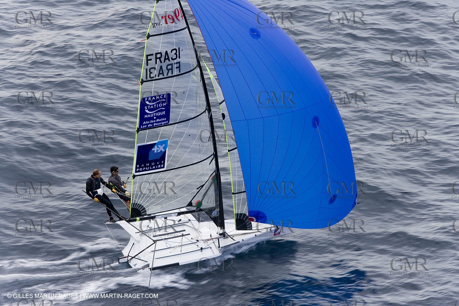 26 04 2007 - 2007 Semaine Olympique Française - Hyères (South of France) - Day 5 - Team France - 49er - Dyen-Rocherieux