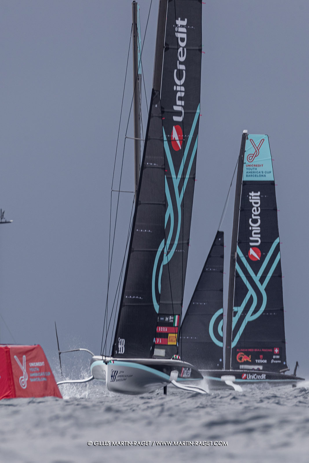 18 09 2024, Barcelona (ESP), Unicredit Youth America's Cup, Race Day 2