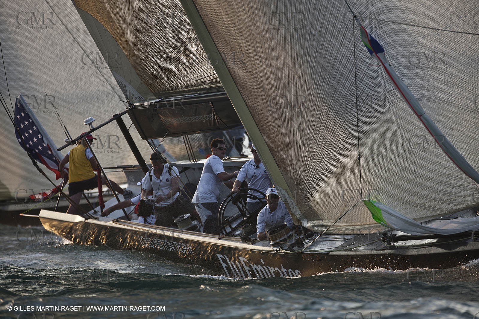 14 11 2010 - Dubai (UAE) - Dubai Louis Vuitton Trophy -  BMW ORACLE Racing - Race Day 1