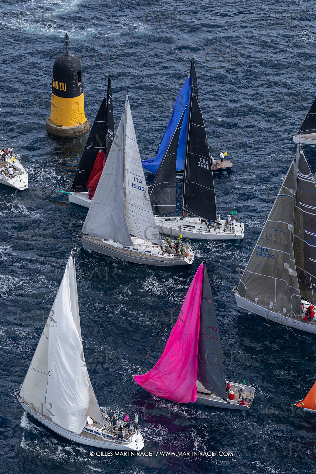 04 10 2025, Saint-Tropez (FRA), Les VoIles de Saint-Tropez 2025, Race Day 6