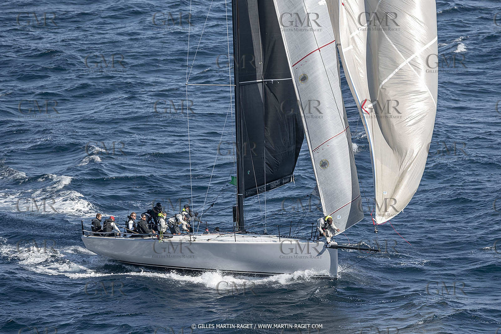 28 09 2022? Saint-Tropez,(FRA,83), Les Voiles de Saint-Tropez 2022 Régate N° 2 poup les modernes, navigation libre pour les grandes goélettes