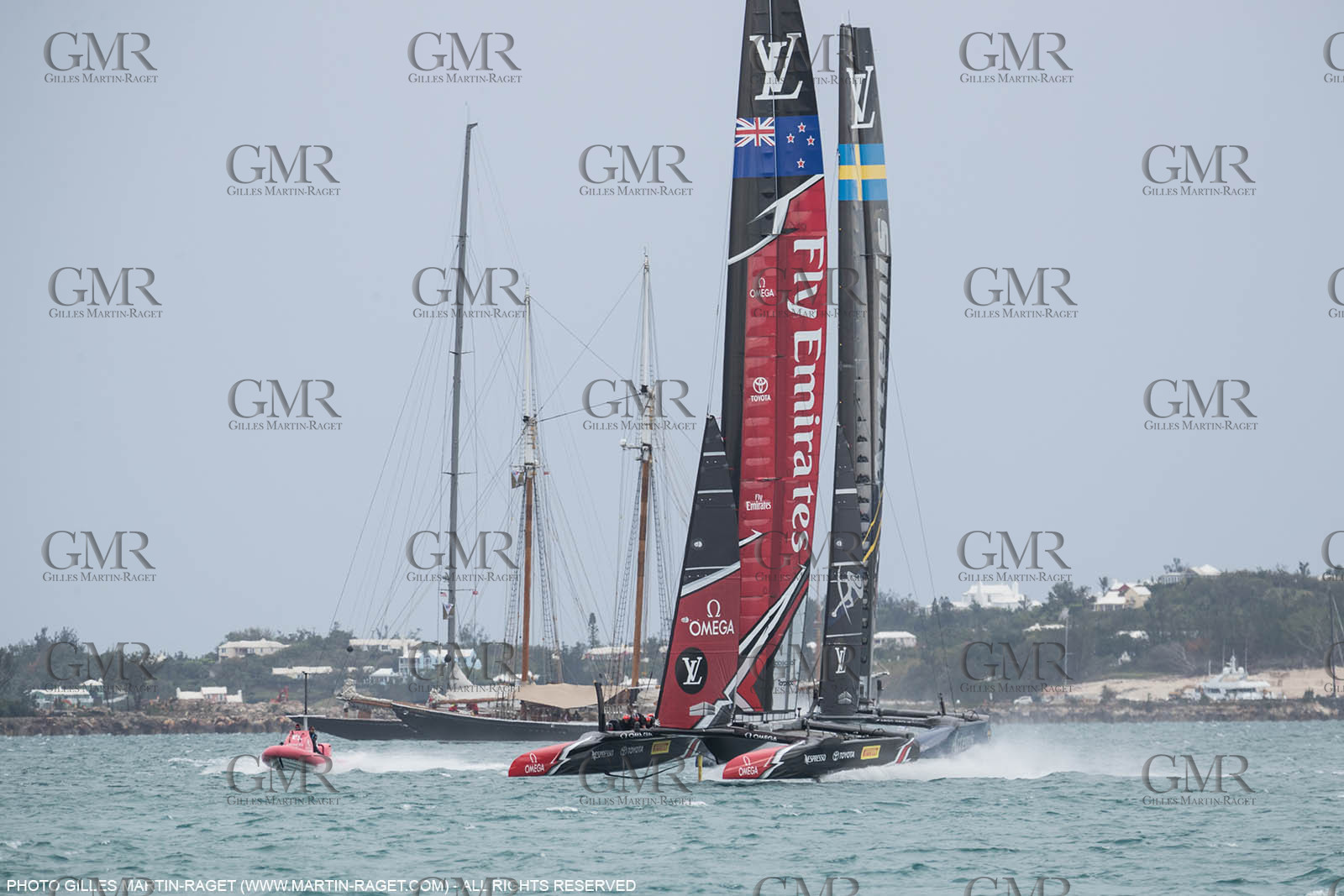 11 06 2017 - Bermuda (BDA) - 35th America's Cup Bermuda 2017 - Louis Vuitton America's Cup Challenger Playoffs final, Day 2