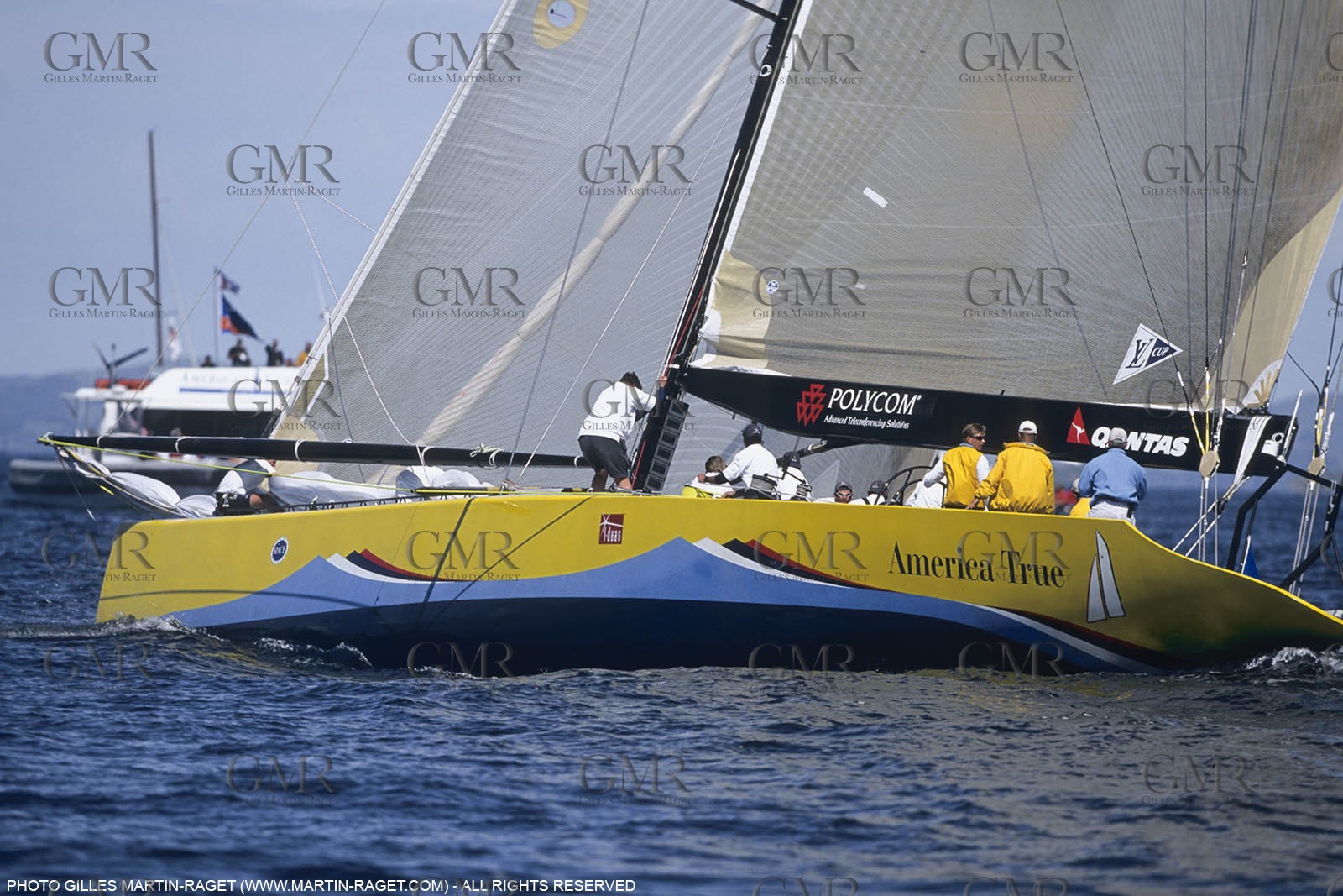 Sailing, Yacht Racing, America's Cup XXX, Auckland (NZL), 2000, America True