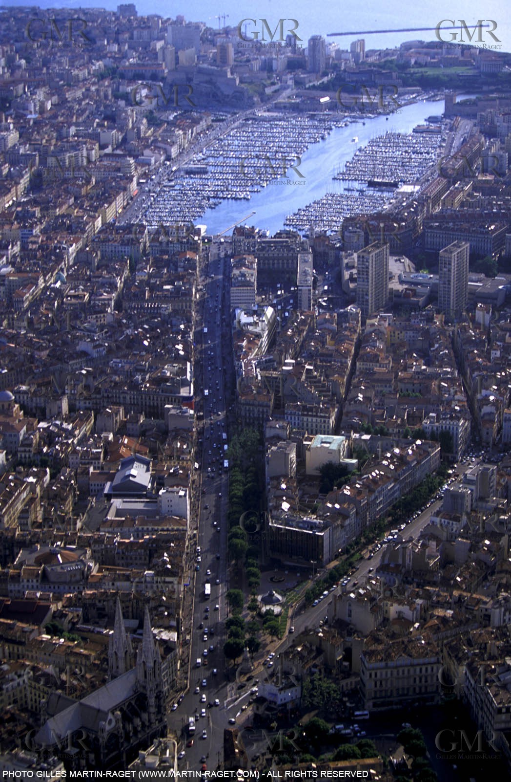 Old harbour - Canebière Avenue
