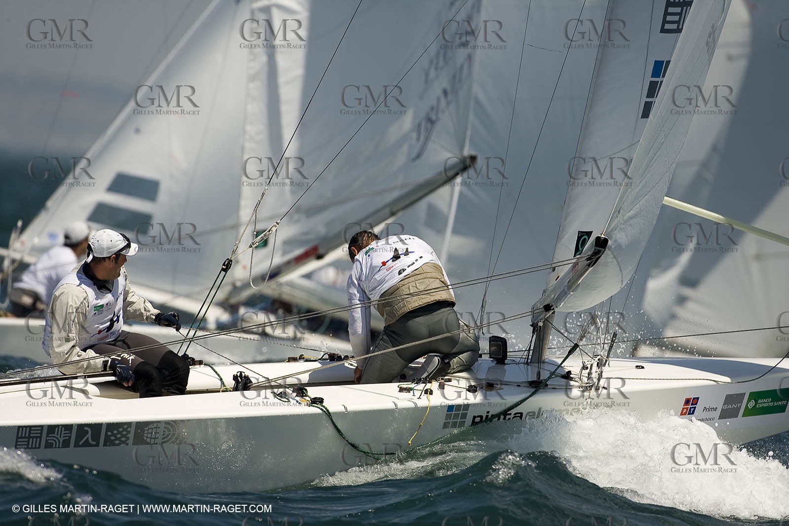 07-05-07 - ISAF SAILING WORLD CHAMPIONSHIPS - CASCAIS 2007 - DAY 2 - Star Class - GERMANY - PICKEL,BORKOWSKI