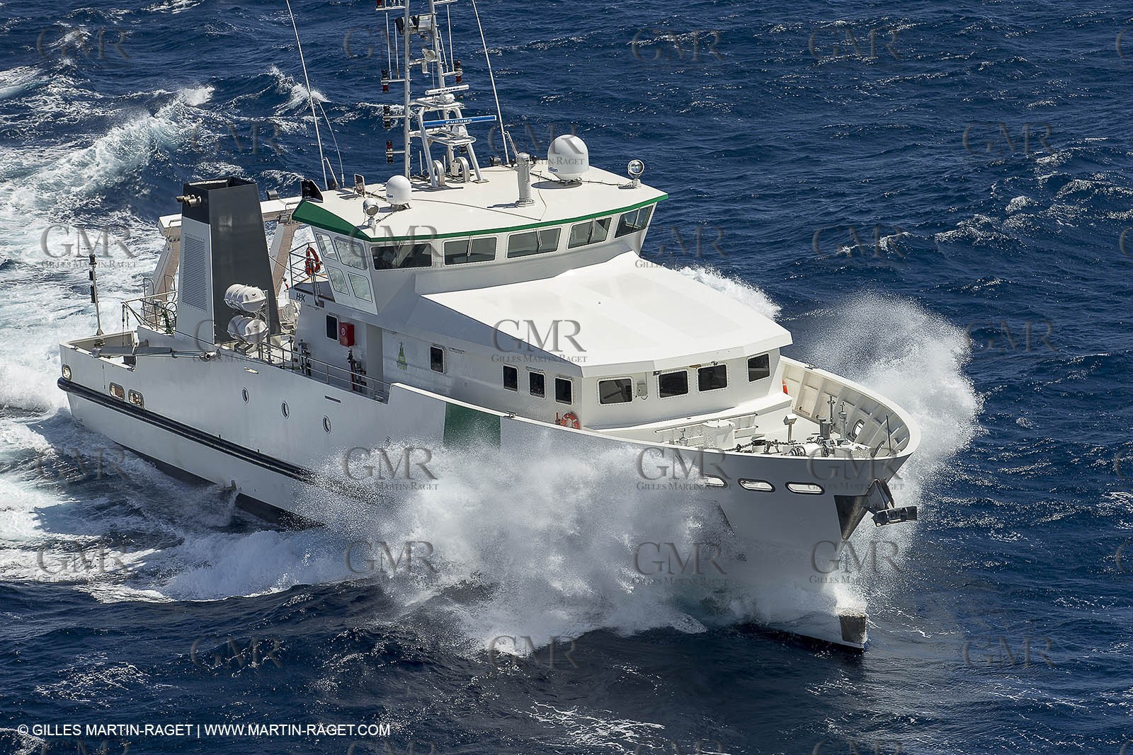 Al Azizi -  H2X boatyard - Oceanographjic research ship - Sea trials off La Ciotat (FRA,13) - 29 07 2014