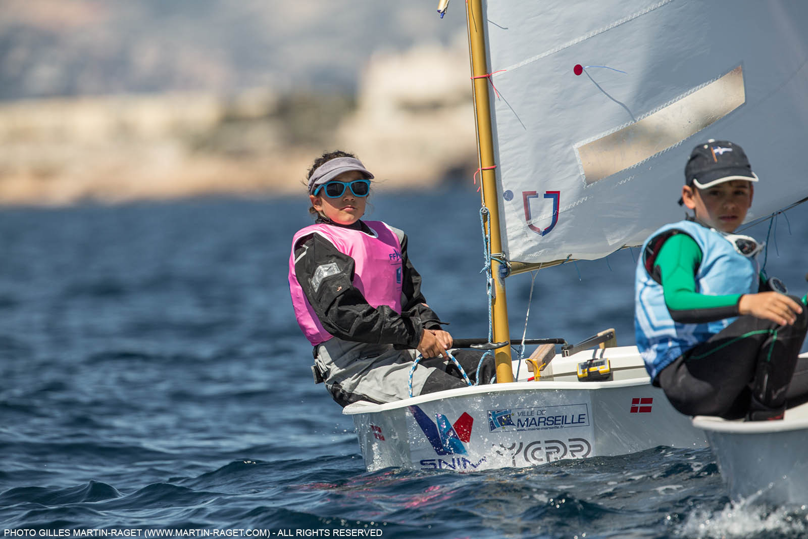 14 04 2016, Marseille (FRA,13), SNIM Dériveurs, Coupe Internationale de Printemps Optimist, Day 4