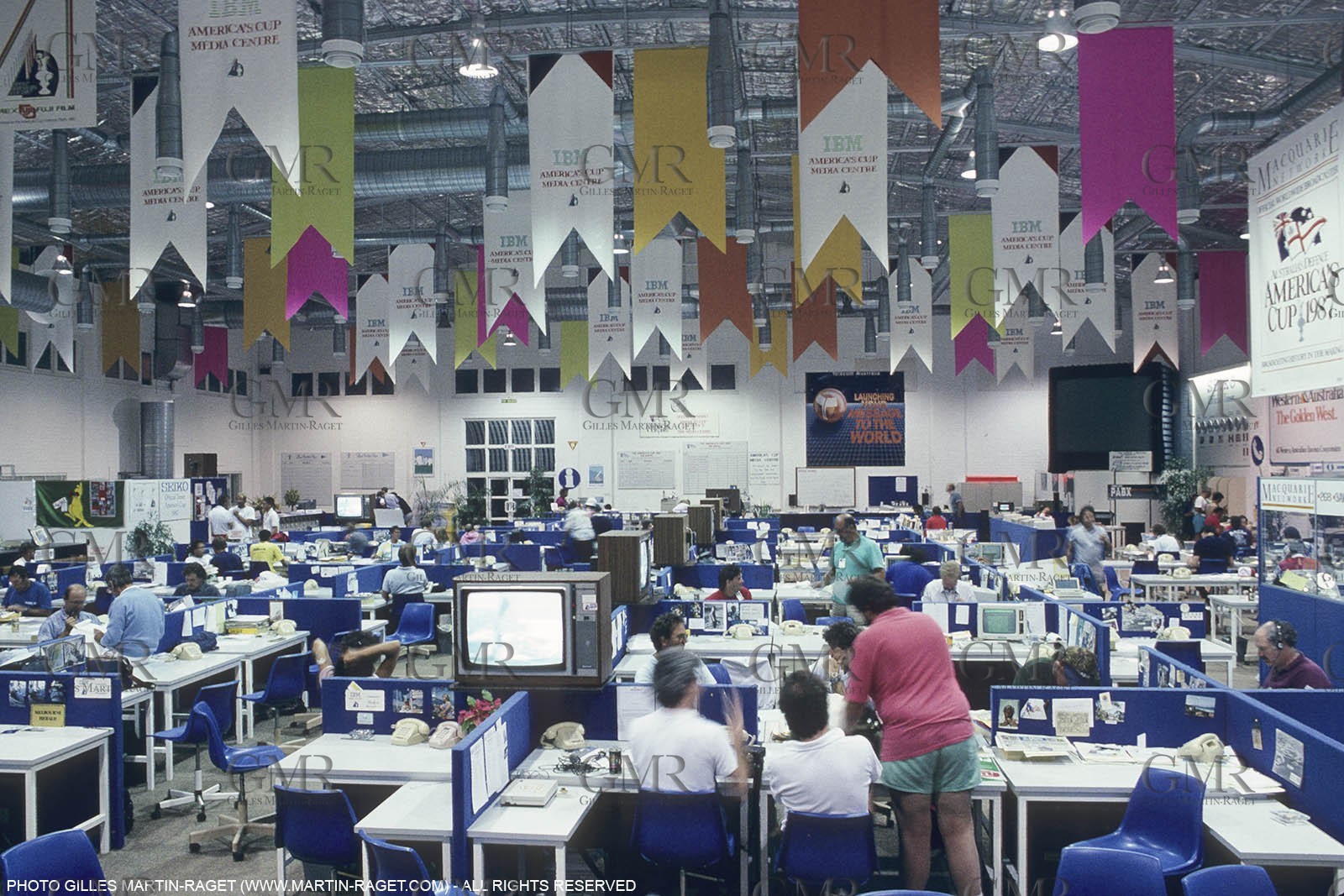 Sailing, Yacht Racing, 26th America's Cup Fremantle 1987
