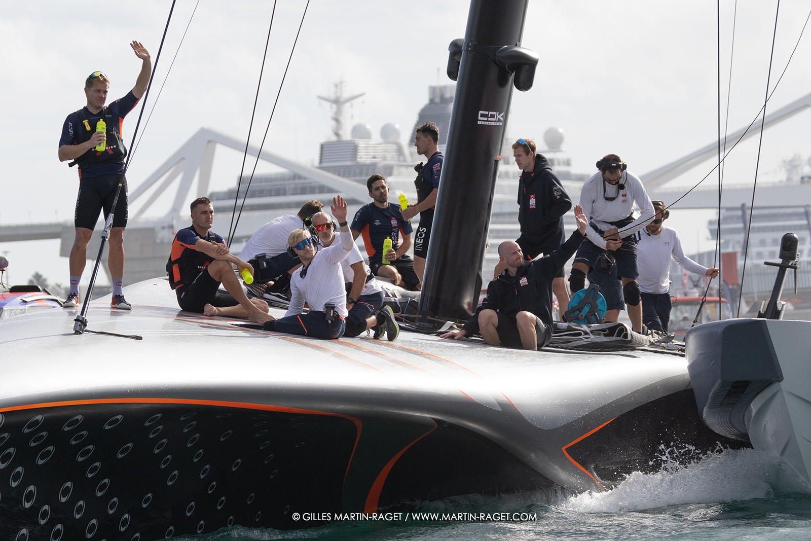 16 10 2024, Barcelona (ESP), Louis Vuitton 37th America's Cup, Final Match, Race Day 4,