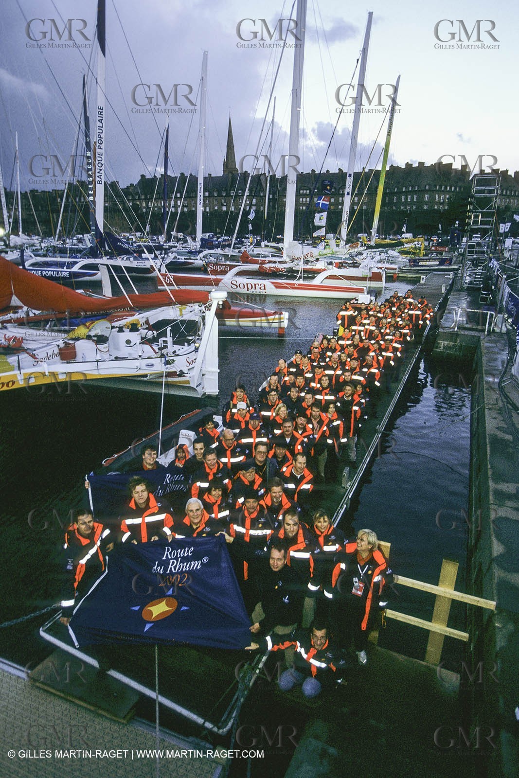 Courses à la voile, courses au large, Route Rhum, Ambiances à saint Malo