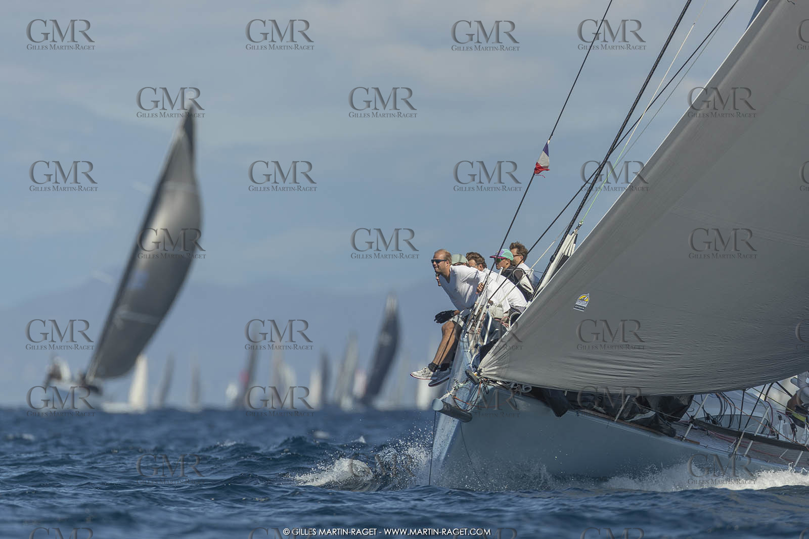 26 09 2022, Saint-Tropez (FRA,83), Voiles de Saint-Tropez 2022, Premier jour de course pour les IRC - ENtraînements pour les classiques