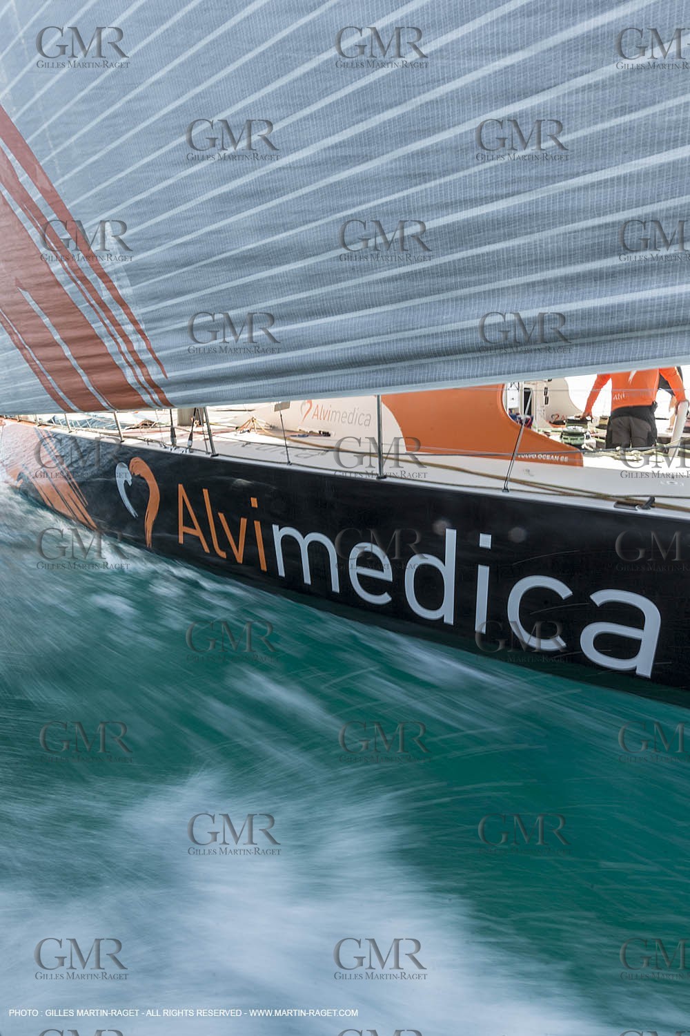 08 10 2014, Alicante (ESP), Volvo Ocean Race 2014-15, Team Alvimedica