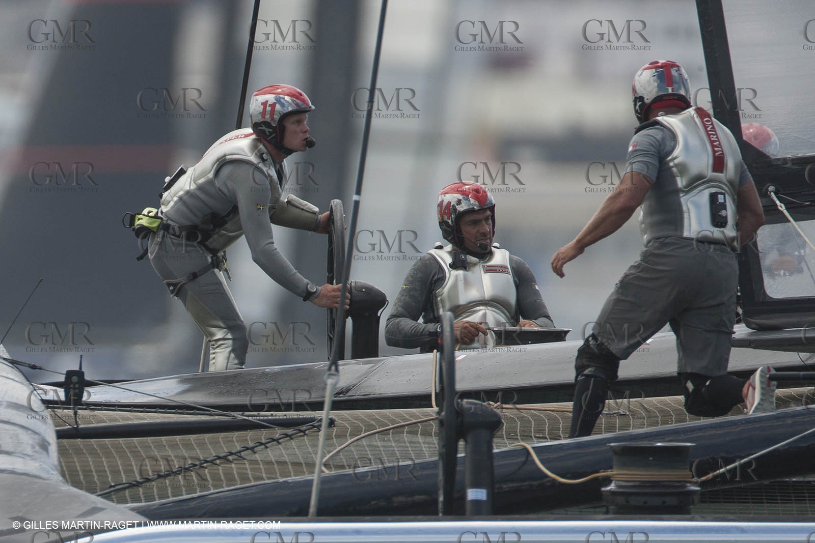 07 08 2013 - San Francisco (USA,CA) - 34th America's Cup - Louis Vuitton Cup - Semi-finals - Luna Rossa vs Artemis Racing - Race 2