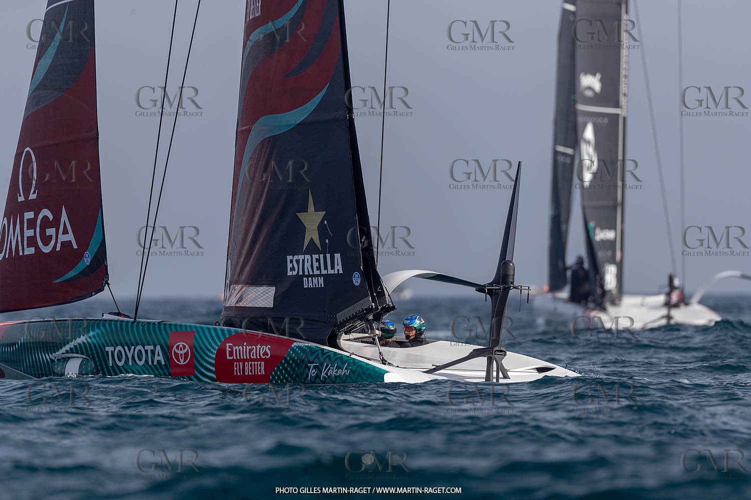 15 09 2023, Vilanova i La Geltru (ESP), 37th America's Cup, Preliminary Regatta N° 1, Race Day 3