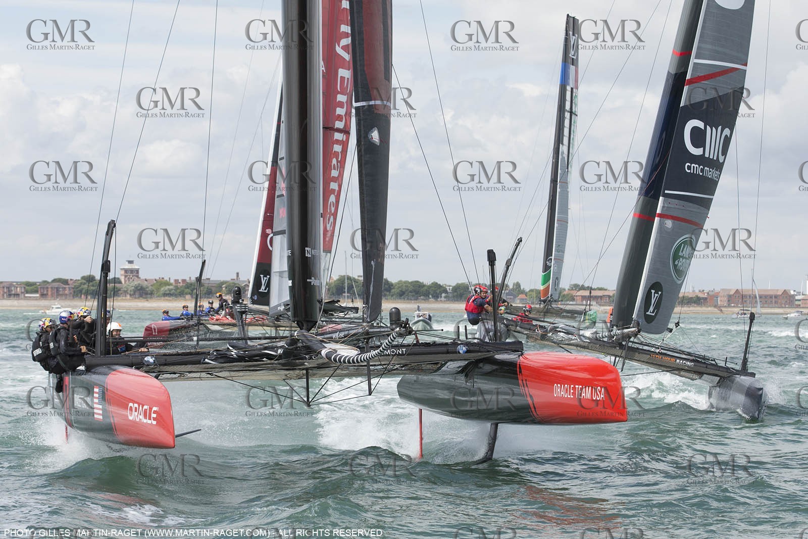 23 07 2015, Portsmouth (GBR), 35th America's Cup, Louis Vuitton America's Cup World Series Portsmouth 2015, Official training