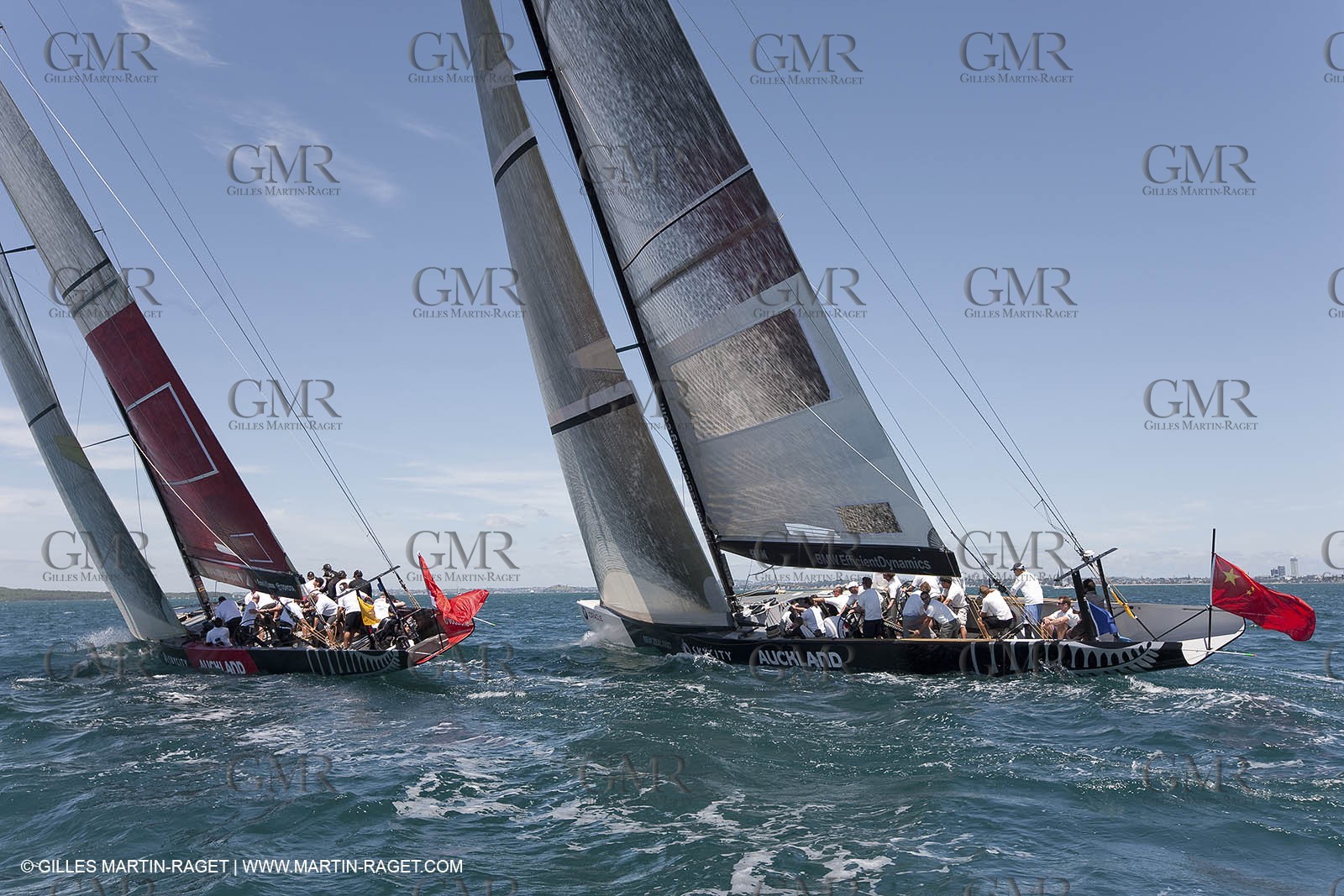 21 01 2009 - Auckland (NZL) -  Louis Vuitton Pacific Series - BMW ORACLE Racing - Training
