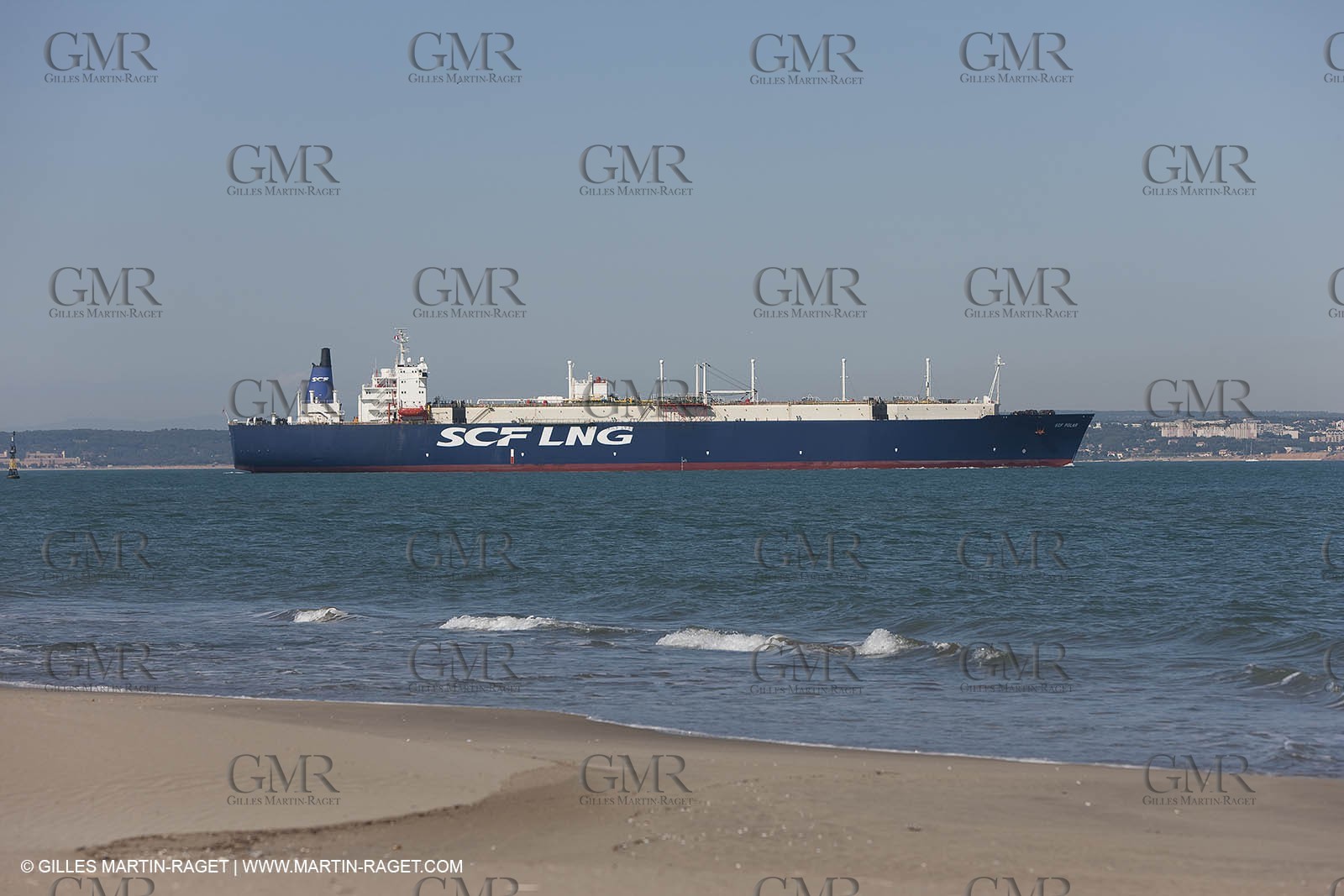 29 05 2009 - Fos  Mer (FRA, 13) - Methanier SCF Polar