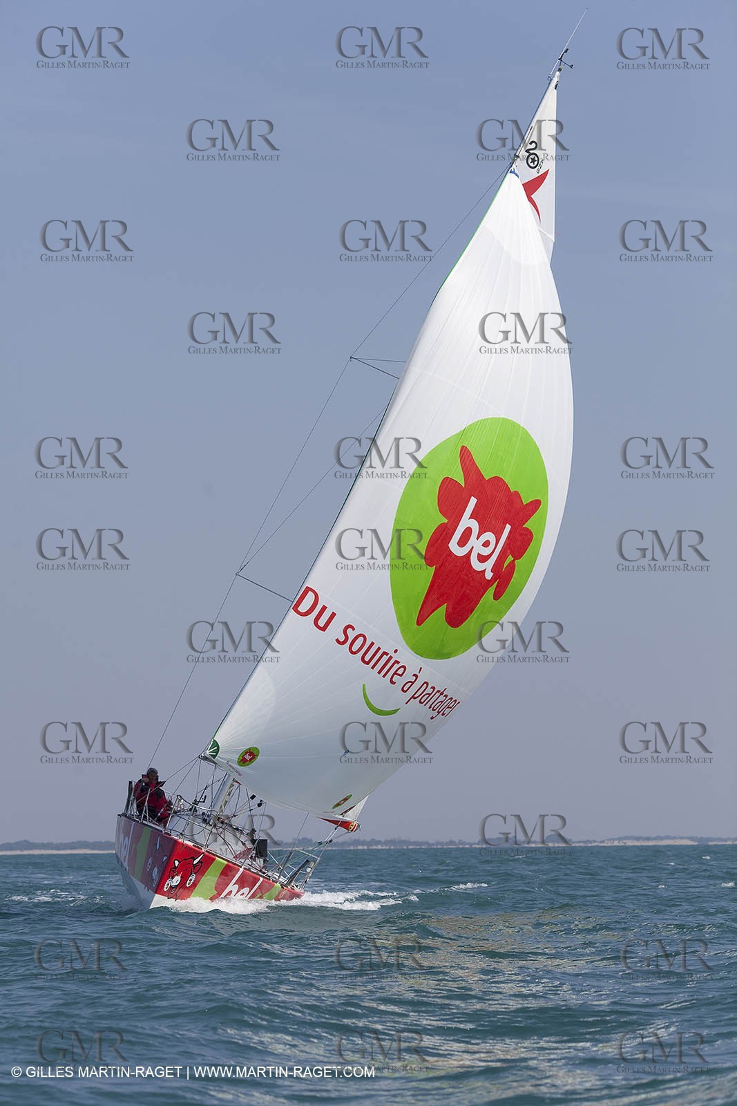 13 03 2010 -  La Grande Motte   Port Camargue (FRA) - Groupe Bel - Kito de Pavant   Sebastien Audigane training for Transat AG2R