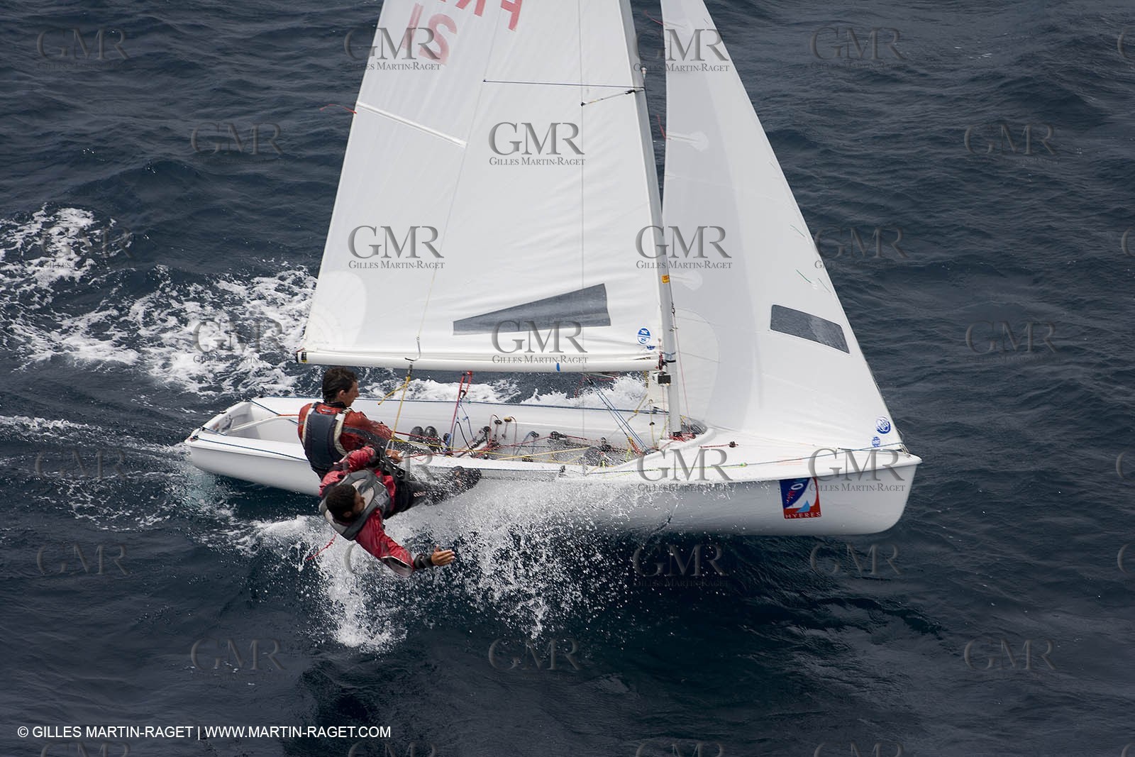 26 04 2007 - Semaine Olympique Française 2007 - Hyères - Jour 5 - Team France - 470 Homme