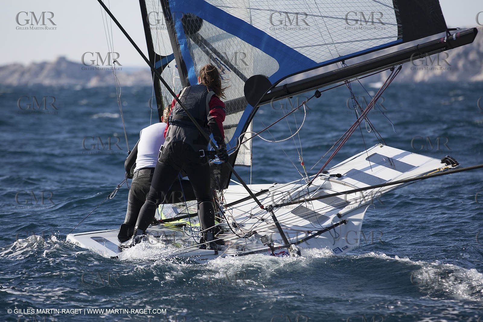 21 03 2013 - Marseille (FRA,13) - 49er FX test