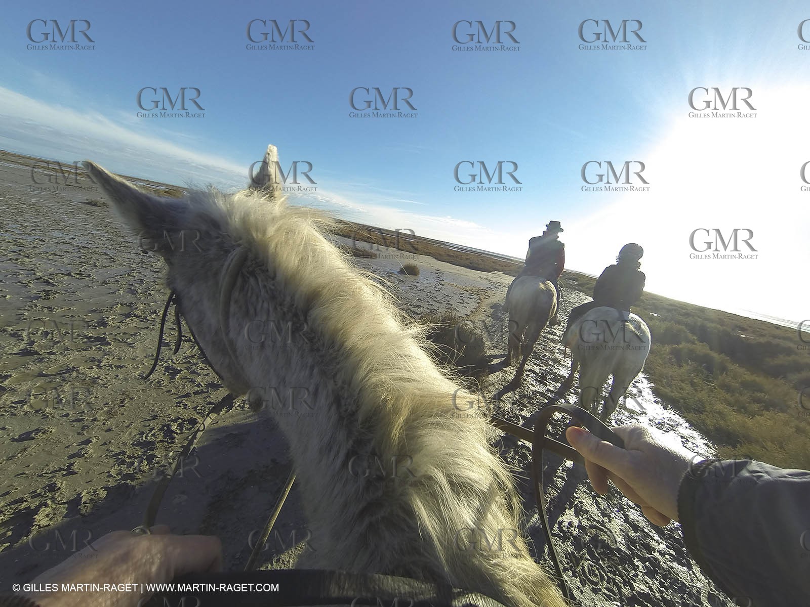 26 12 2013 - Les Saintes Maries de la Mer (FRA,13) - Horese riding at Cabanes de Cacharel