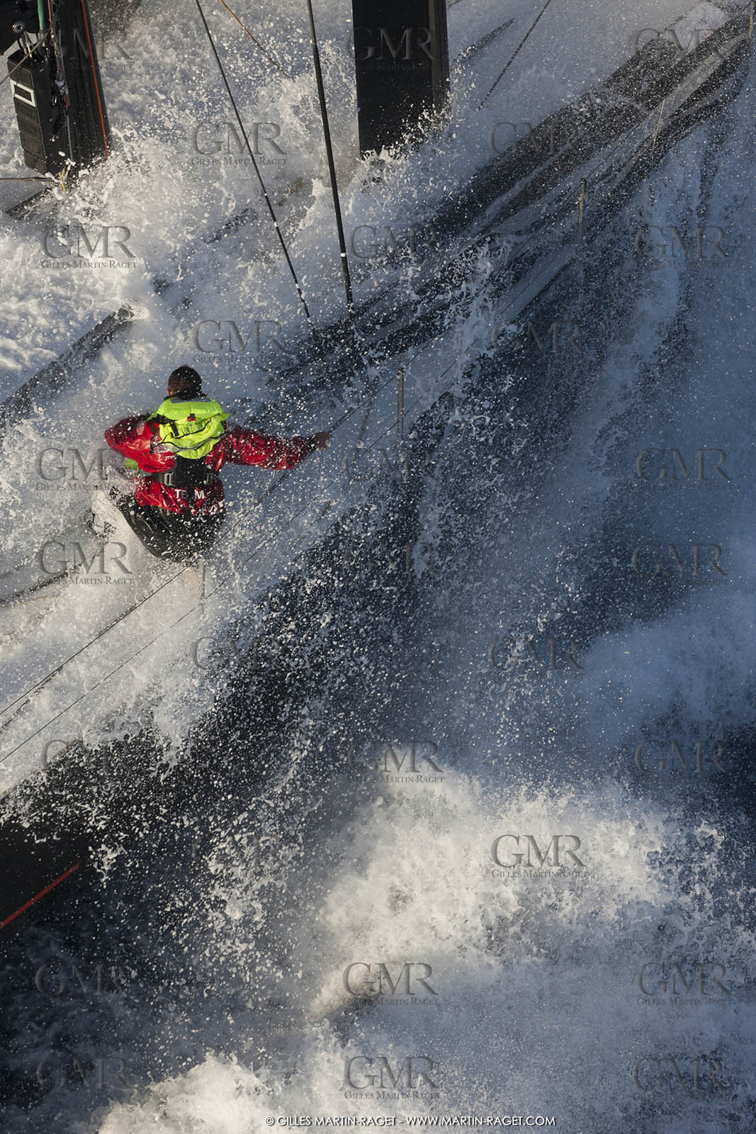09 10 2017, Calvi (FRA,20), VOR 70 Babsy, Tentative de record autour de la Corse à la voile, skipper Franck Cammas