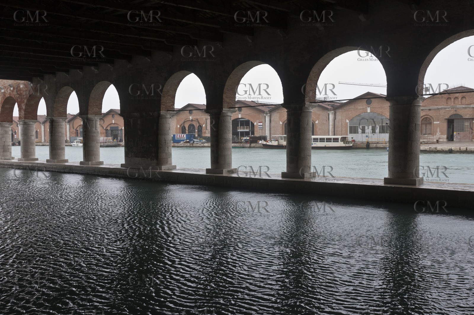 20 02 2012 - Venezia (ITA) - 34th America'sCup - Venezia 2012 America's Cup World Series - The Arsenale where the AC45 moorings, public village, media center and Club 45 will be located