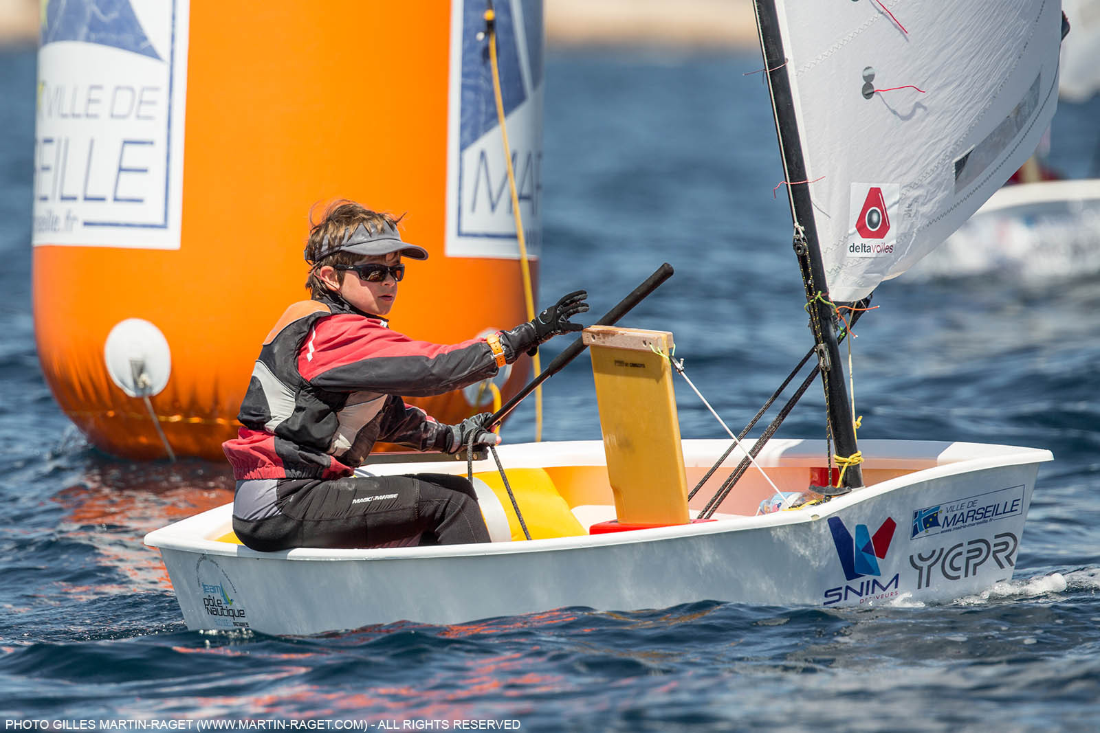14 04 2016, Marseille (FRA,13), SNIM Dériveurs, Coupe Internationale de Printemps Optimist, Day 4