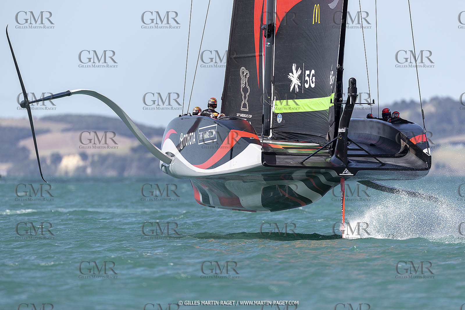 11 01 2021, Auckland (NZL), 36th America's Cup, Practice Racing