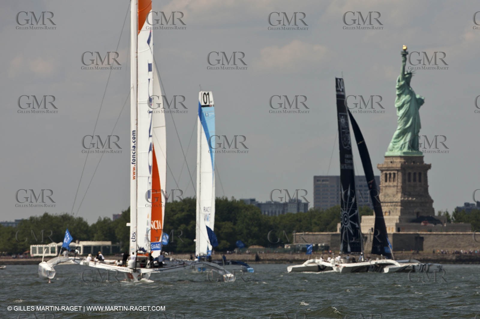 03 07 2012 - New York (USA, NY) - Krys Ocean Race prologuie - arrival in New York
