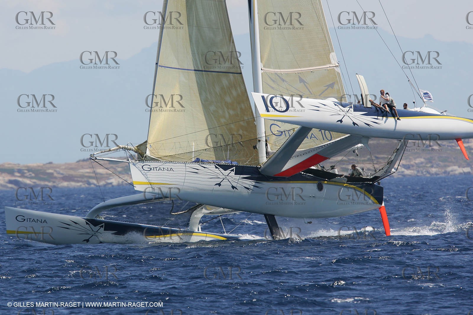 Gitana 10 -  Grand Prix de Corse - courses Inshore