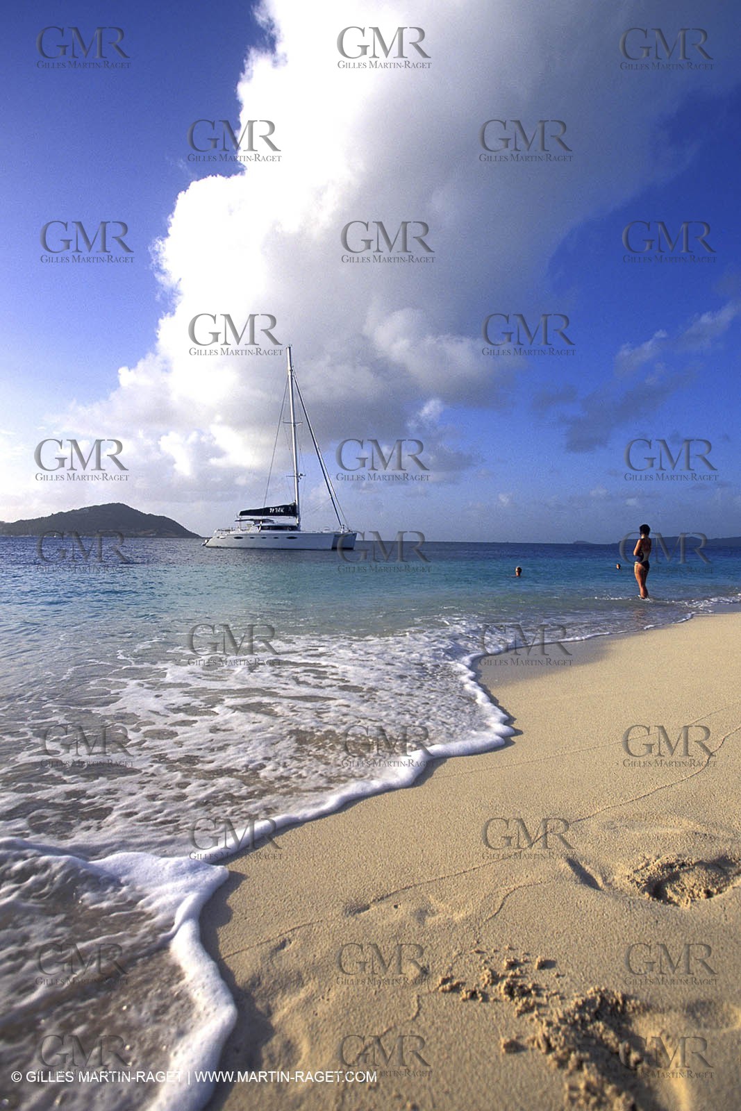 Cruising multihull mooring