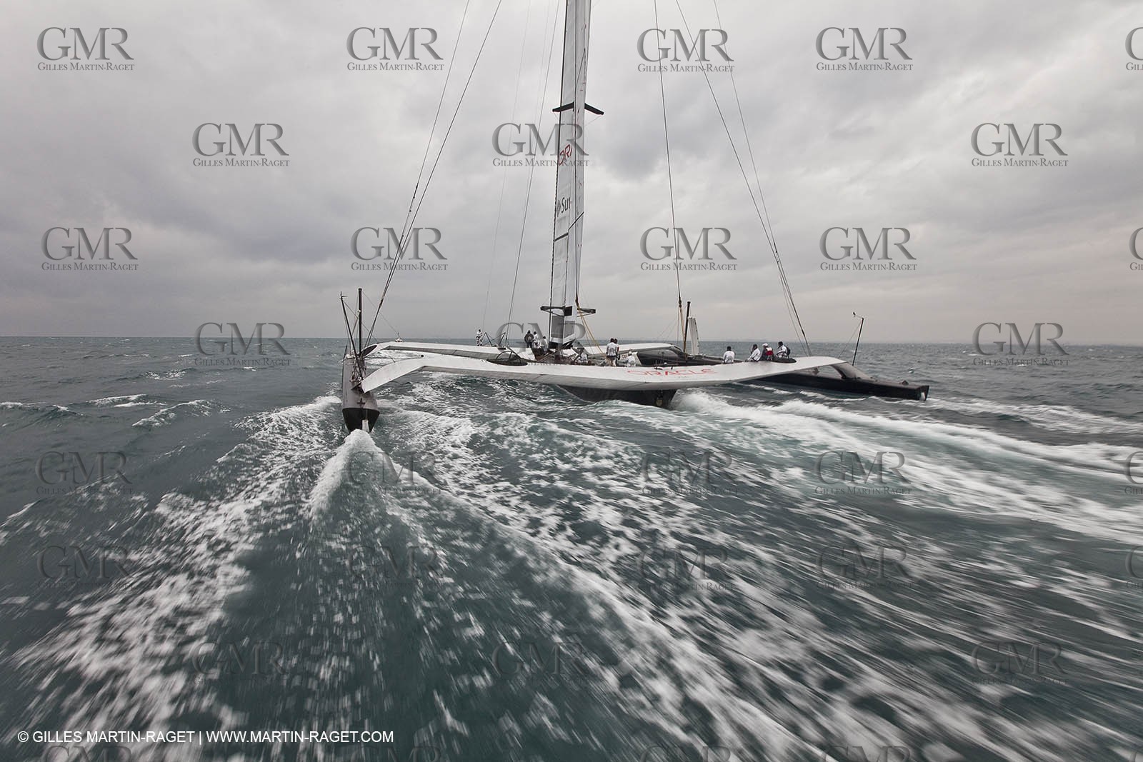 23 01 2010 - Valencia (ESP) - 33rd America's Cup - BMW ORACLE Racing - Valencia training - Day 4