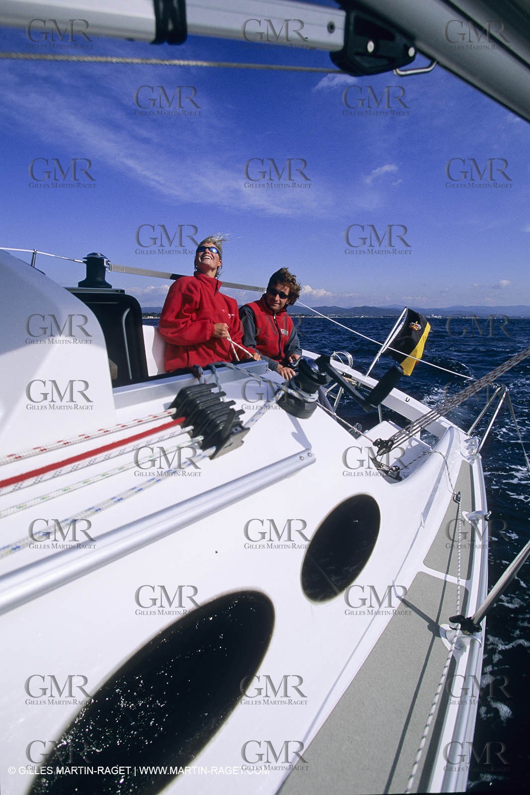 Sailing, cruising, people, couples onboard