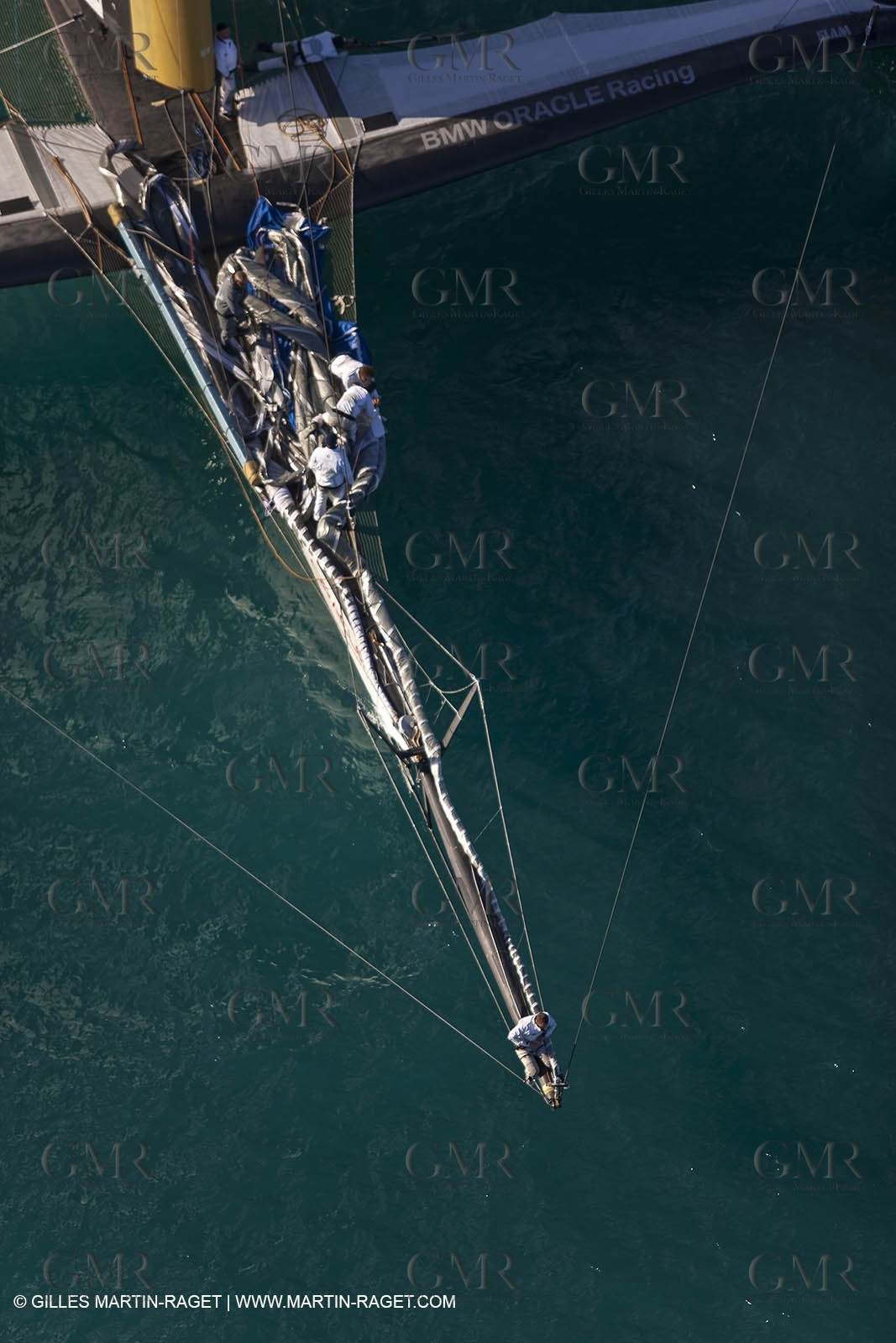 27 01 2010 - Valencia (ESP) - 33rd America's Cup - BMW ORACLE Racing - Sailing team