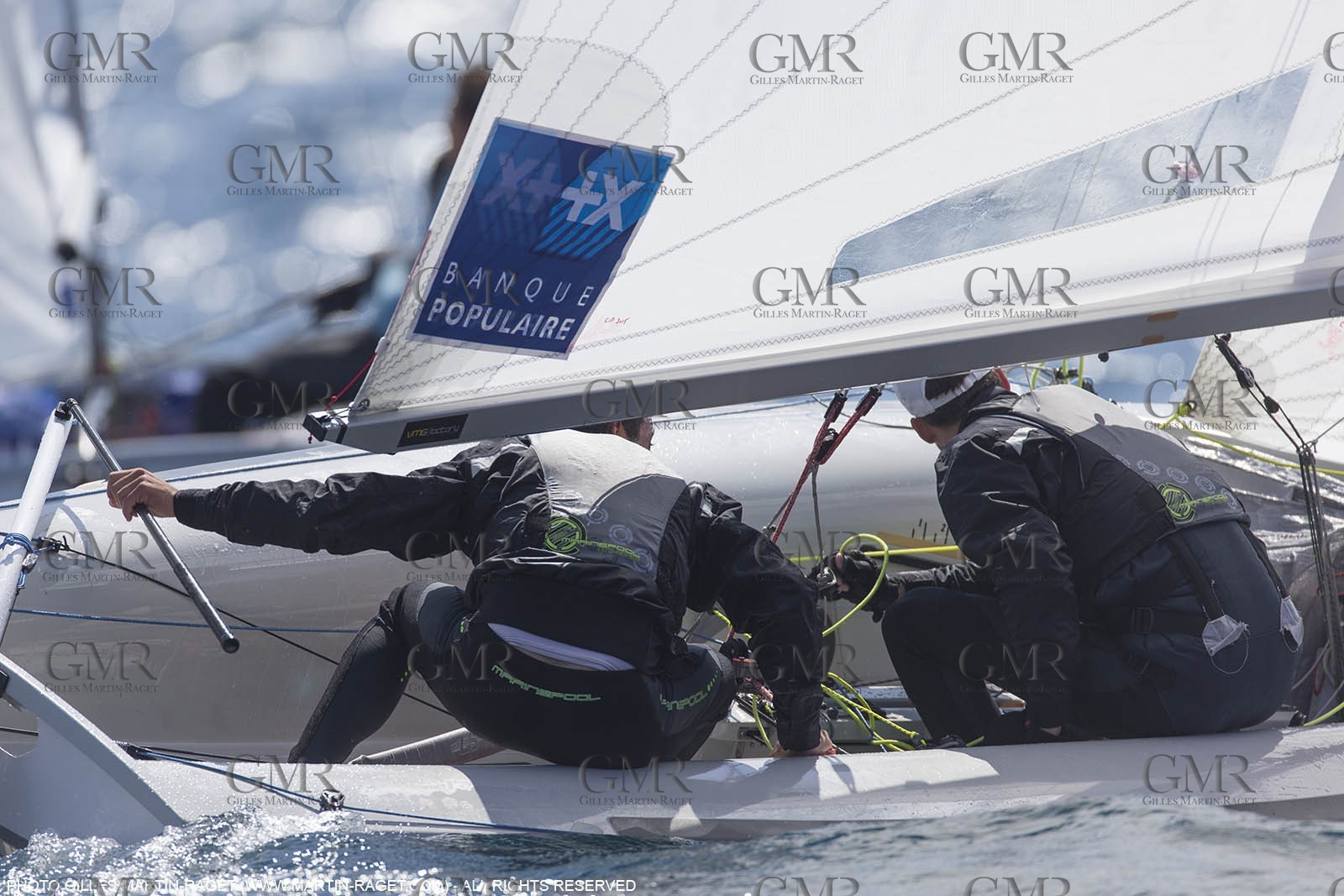 12 04 2015, Marseille (FRA), Yachting Club de la Pointe Rouge - Coupe Internationale de Printemps des 470, Final Day