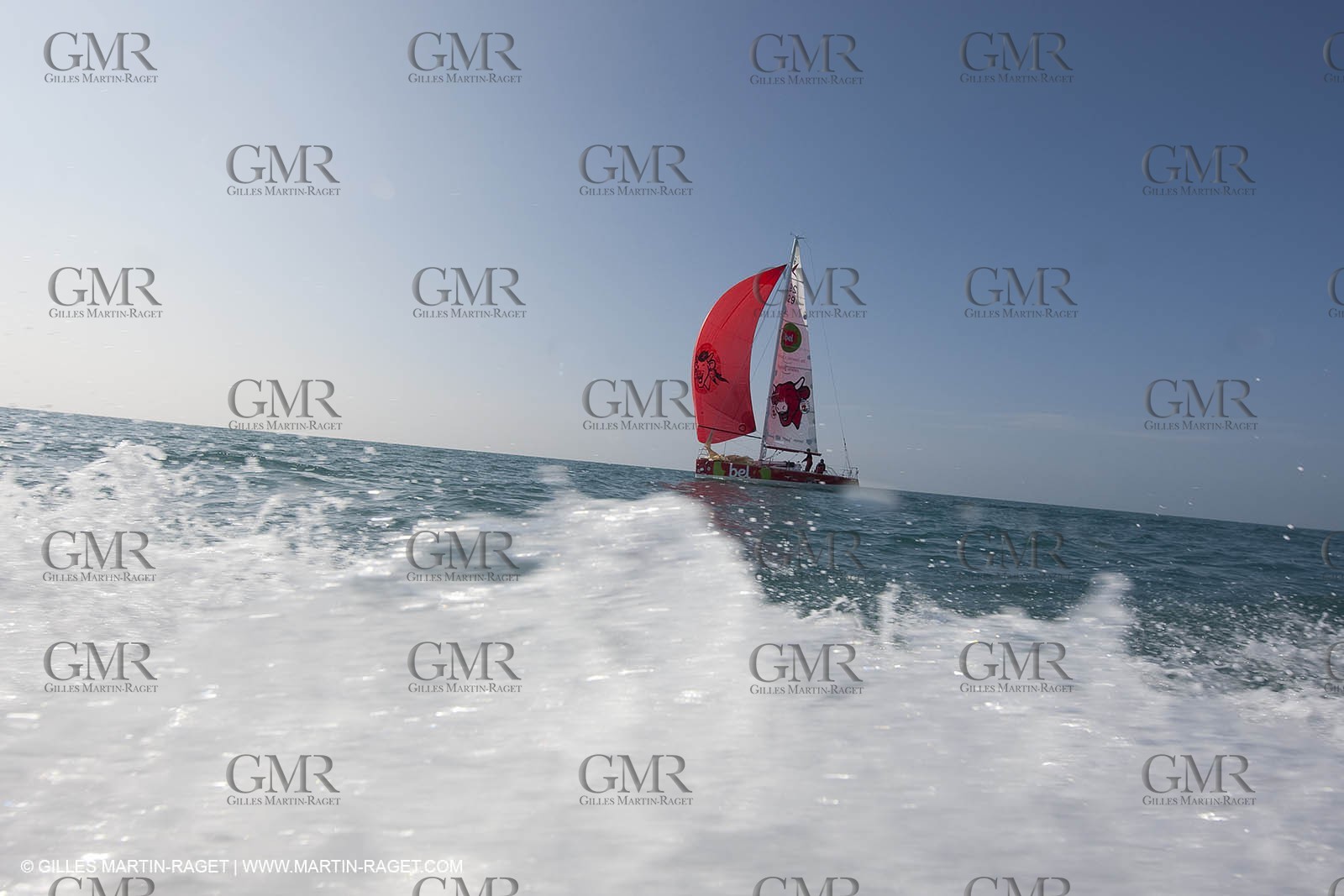 13 03 2010 -  La Grande Motte   Port Camargue (FRA) - Groupe Bel - Kito de Pavant   Sebastien Audigane training for Transat AG2R